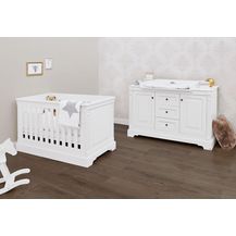 Bild für Pinolino 'Emilia' 2-tlg. Babyzimmer-Set weiß