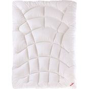 Paradies Kunstfaserbettdecke Runa Bio, Füllung: 100% Polyester, Bezug: 100% Bio-Baumwolle (kbA), extra voluminöse & kuschelige Ganzjahresbettdecke, vegane Daunendecke