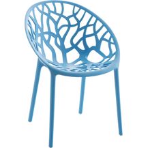 Bild für CLP Stapelstuhl Hope wetterbeständig und stapelbar,blau