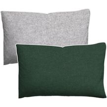 Bild für biberna Melange-Flanell Kissenbezug 0840500 MELANGE UNI