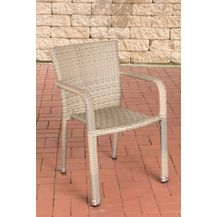 Bild für CLP Polyrattan Stapelstuhl Leonie,natura