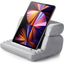 Bild für Velour faltbarer Tablet-Telefonständer Kissen Tischständer Grau (60646 LP473)