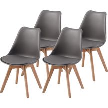 Bild für ALBATROS Esszimmerstühle AARHUS 4-er Set