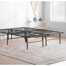 Bild für Linenspa Metallbett mit Lattenrost – Klappbett – 33 cm Stauraum unter Bettgestell – Montage in 5 Minuten – Bett 180x200 cm