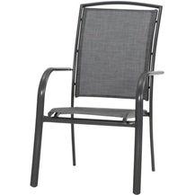 Bild für Siena Garden Stapelstuhl Livorno Aluminium anthrazit Stapelsessel