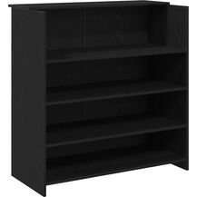 Bild für vidaXL Empfangstresen Schwarze Eiche 100 x 50 x 103,5 cm Holzwerkstoff 3324161