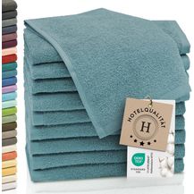 Bild für ZOLLNER Gästehandtücher, Walkfrottier (10-St)