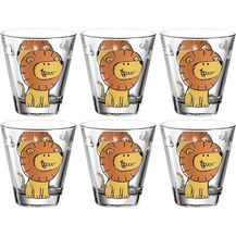 Bild für Leonardo BAMBINI Kinderbecher Löwe 215ml 6er Set