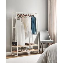 Bild für Vasagle Kleiderständer mit 2 Ablagen und 6 Haken