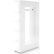 Bild für Garderobe Mats Weiß 36.6 x 191 cm Vicco