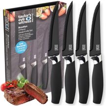 Bild für Herbertz Steak-Messerset Brooklyn 4-teilig feste Klinge Karton