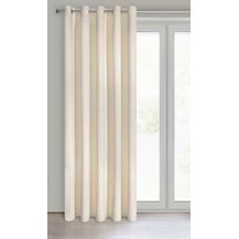 Bild für Eurofirany 'VILLA' Vorhang, Samtvorhänge, Velours Blickdicht, Hellbeige, 10 ÖSEN, H250 x B140 cm (1er Pack)