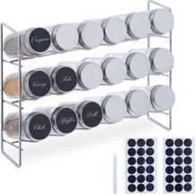 Bild für Gewürzregal mit 18 Gewürzgläsern 10042294