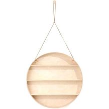 Bild für Fermliving Runde Dorm Wanddekoration Holz natur