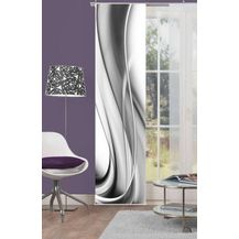 Bild für HOME WOHNIDEEN Schiebegardine ONDA, Klettband (1 St)