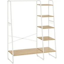 Bild für Vasagle Kleiderständer mit Kleiderstange Schuhablage 6 abnehmbare Haken