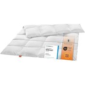 sleepling Daunenbettdecke Komfort Daunendecke, Füllung: 90% Daunen, 10% Federn, Bezug: 100% Baumwolle, waschbar bei 60°C, 5 Wärmeklassen, für Allergiker geeignet NOMITE