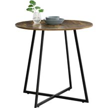 Bild für Küchentisch Vaggeryd Dunkler Holzton [en. casa]