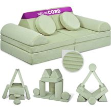 Bild für Linodino Kindersofa Spielsofa I Schaumstoff Stapelsteine für Kinder I Kindercouch