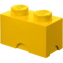 Bild für LEGO 'Storage Brick 2' Aufbewahrungsbox gelb