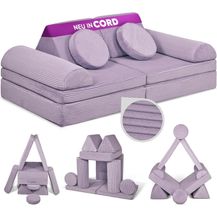 Bild für Linodino Kindersofa Spielsofa I Schaumstoff Stapelsteine für Kinder I Kindercouch