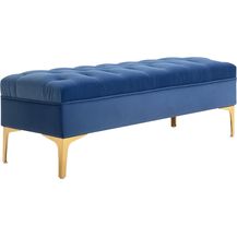 Bild für HOMCOM Polsterbank Schlafzimmerbank mit erhöhten Beine (Sitzottomane, 1-St, Sitzbank)