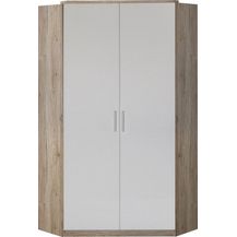Bild für Eckschrank Kleiderschrank Joker 95x95cm 2-türig Farbe: weiß
