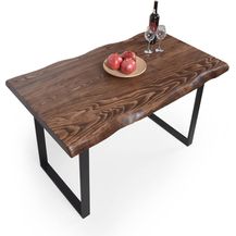 Bild für Gozos Berne Esstisch Massivholz aus Baumstamm