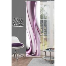 Bild für HOME WOHNIDEEN Schiebegardine ONDA, Klettband (1 St)