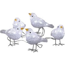 Bild für LED Lichterkette Acryl Vögel