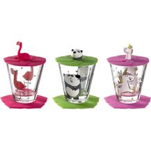 Bild für Leonardo BAMBINI 1 Kinderbecherset Flamingo Einhorn Panda 9-teilig