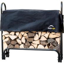 Bild für ShelterLogic Stahl Kaminholzregal inkl. Abdeckung