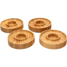 Bild für Kesper Eierbecher Bambus 4er Set