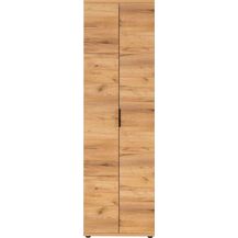 Bild für Germania Garderobenschrank 2796-243 GW-Fremont, in Navarra-Eiche-Nachbildung, mit ausziehbarer Kleiderstange, 59x199x34 cm (BxHxT)