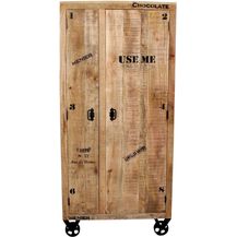 Bild für RUSTIC Schrank Lackiertes Mangoholz Natur