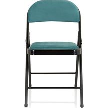 Bild für hjh OFFICE Besucherstuhl Konferenzstuhl TUDELA I Stoff Türkis