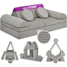 Bild für Linodino Kindersofa Spielsofa I Schaumstoff Stapelsteine für Kinder I Kindercouch