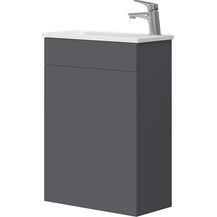 Bild für Waschbeckenunterschrank Amadeo Anthrazit 2 Teile