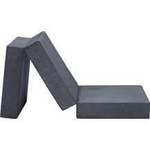 Bild für Badenia Trendline Faltbare Gästematratze XXL mit weichem Mikroplüsch Bezug