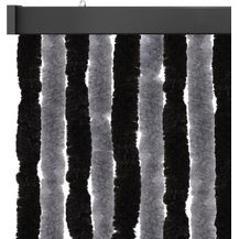 Bild für Flauschvorhang 100x200cm ( Anthrazit-Schwarz )