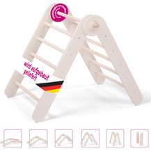 Bild für babybay Kletterdreieck Littlefoot beige lackiert
