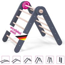Bild für babybay Kletterdreieck Littlefoot schiefergrau lackiert