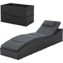 Bild für Juskys 'Lamia' Sonnenliege mit Auflage