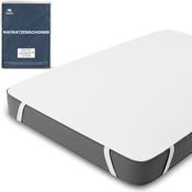 Matratzenschoner 140x200 cm Wasserdicht Oeko-TEX Zertifiziert von Twinzen - Matratzenschoner 140x200 Baumwolle Atmungsaktiv mit 4 Eckgummis