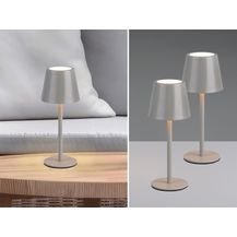 Bild für 2er SET Akku LED Tischlampen kabellos für Innen & Außen