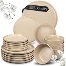 Bild für Moritz & Moritz Kombiservice NORDIC 36tlg Geschirrset Taupe (36-tlg)