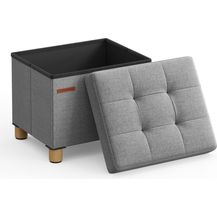 Bild für SONGMICS Sitzhocker Sitzbank 32x40x33,5cm klappbare Sitztruhe 300kg belastbar