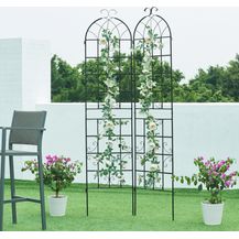 Bild für Rankgitter Barrea 2er Set 220x50 cm [casa. pro]