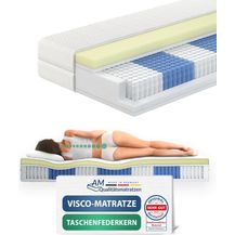 Bild für AM Qualitätsmatratzen 'Visco-Taschenfederkernmatratze'