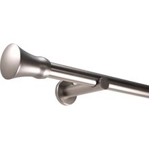 Bild für Deco-Raum Gardinenstange Kegel in Edelstahl-optik